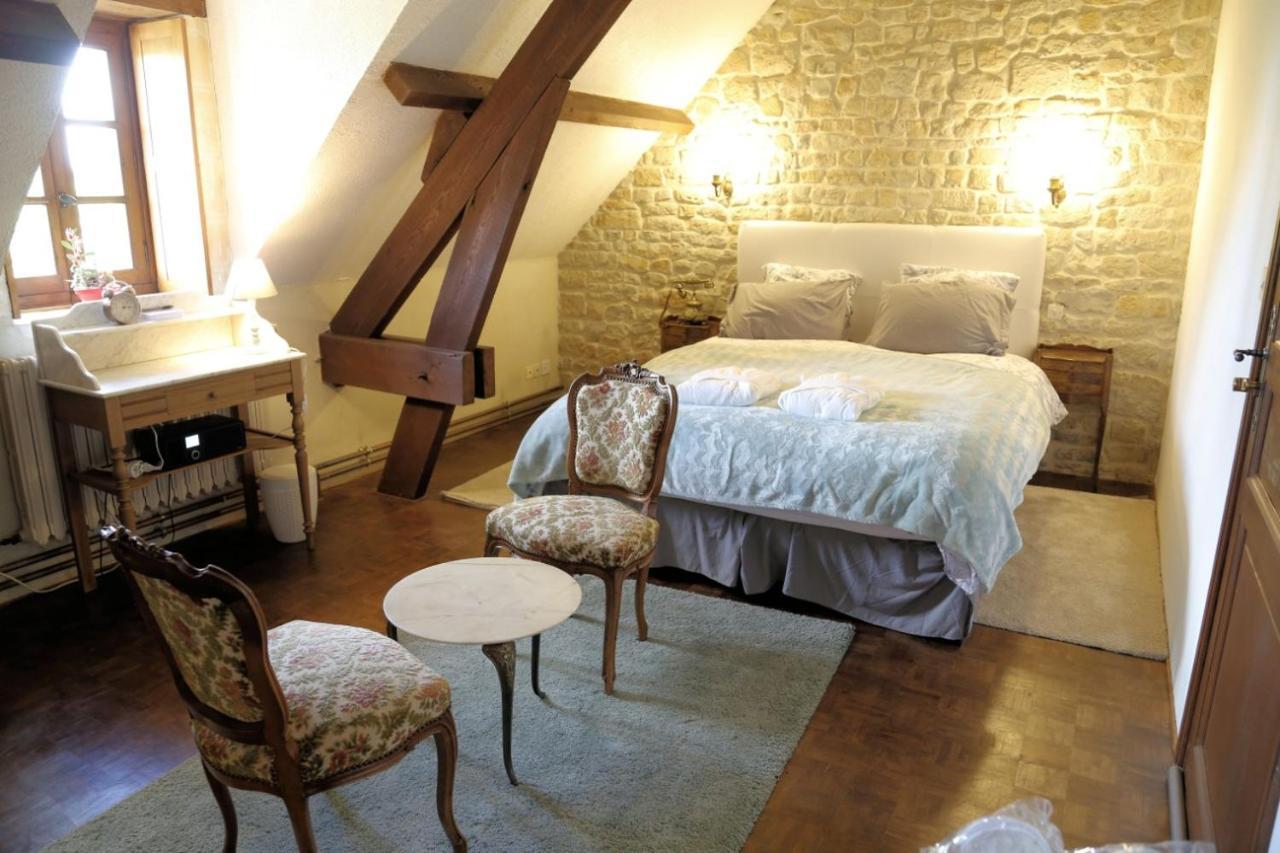 Chateau Du Bu Anctoville Kamer foto